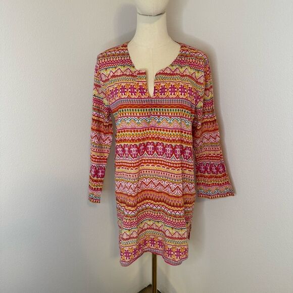 [Calypso St. Barths] Boho Beach Coverup - Size Small - Picture 1 of 4